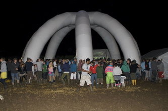 Inflatable marquee - 15m Dome - R Leisure Hire Ltd - 01524 733540